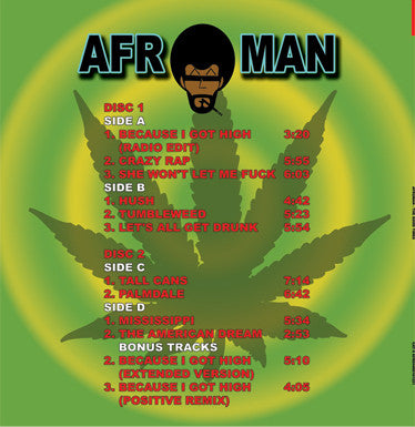 Afroman ‎– The Good Times (2001) - New 2 LP Record 2022 Europe Random Colored Vinyl - Hip Hop