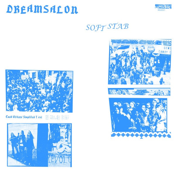 Dreamsalon – Soft Stab - Mint- LP Record 2015 Dragnet USA Test Pressing Promo Vinyl - Indie Rock