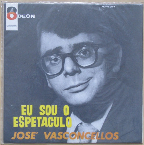 José Vasconcellos – Eu Sou O Espetáculo - VG+ LP Record 1960 Odeon Brazil Vinyl - Comedy / Monolog