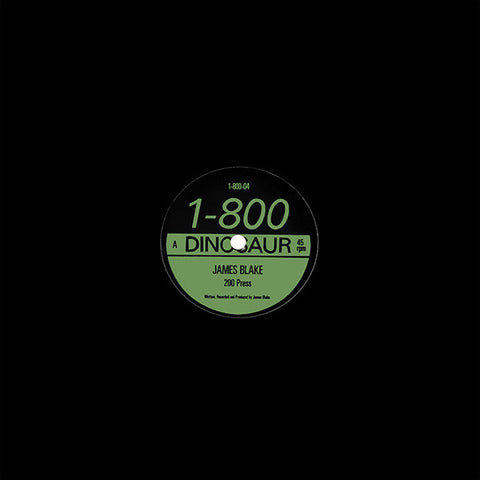 James Blake ‎– 200 Press - New Vinyl Record 12" with 7" - (UK Press Limited Edition 200 Copies Made in 2014) - Post-Dubstep / Electronic/Leftfield