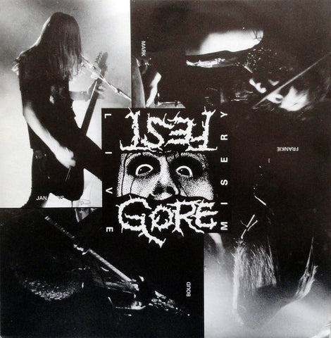 Gorefest – Live Misery - Mint- 7" EP Record 1992 Cenotaph Netherlands Vinyl - Death Metal