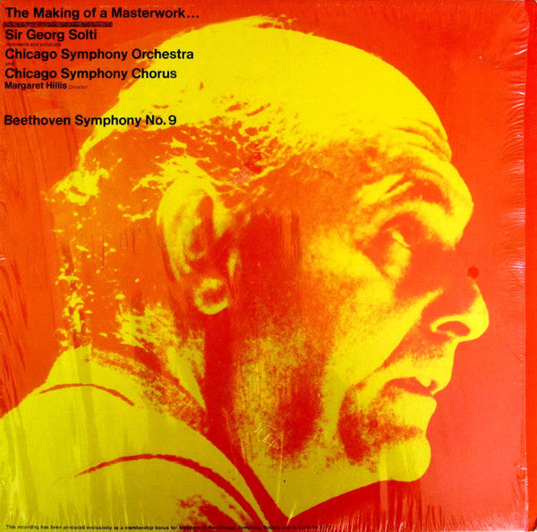Georg Solti, The Chicago Symphony Orchestra ‎– The Making of a Masterwork - Beethoven Symphony No. 9 - New Vinyl Record 1973 (Original Press) USA - Classical