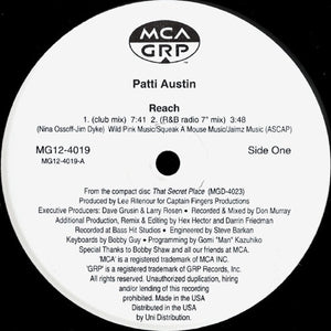 Patti Austin – Reach - Vg+ 12" Single Record 1994 GRP Vinyl - House / Rhythm & Blues