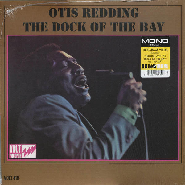 Otis Redding - The Dock of the Bay (1968) - New LP Record 2014 Volt Mono Vinyl - Soul / Funk