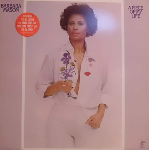 Barbara Mason – A Piece Of My Life - VG+ LP Record 1980 WMOT USA Promo Vinyl - Soul / Funk / Disco