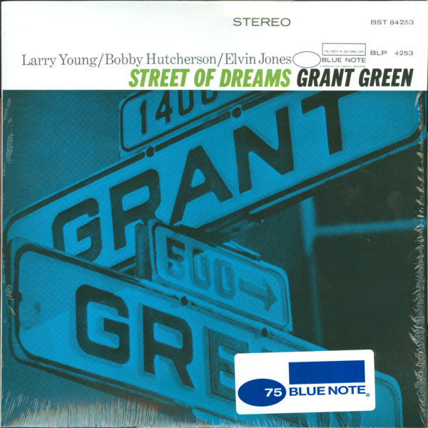 Grant Green ‎– Street Of Dreams (1967) - New LP Record 2014 Blue Note USA Vinyl - Jazz / Post Bop - Shuga Records