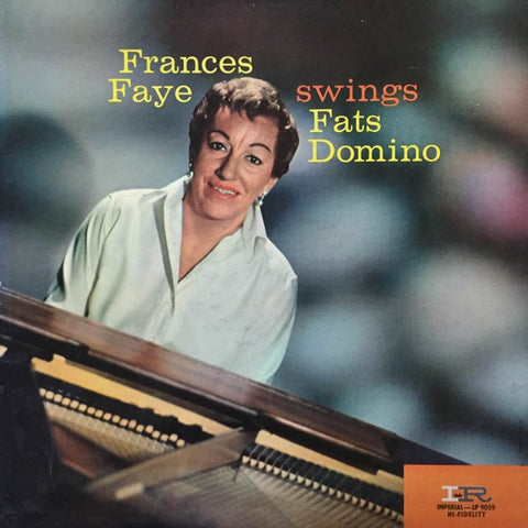 Frances Faye – Frances Faye Swings Fats Domino - VG+ LP Record (vg cover) 1958 Imperial USA Mono Vinyl - Jazz / Pop
