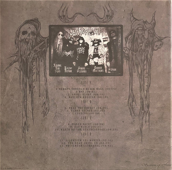 Necrophagia ‎- Whiteworm Cathedral - New 2 LP Record 2014 Season Of Mist Europe Import Red Transparent Vinyl - Death Metal - Shuga Records
