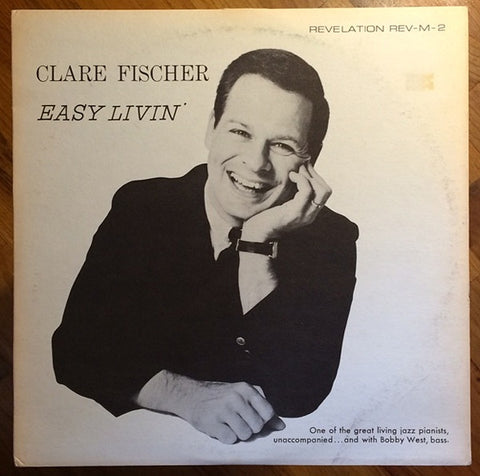 Clare Fischer – Easy Livin' - VG+ LP Record 1966 Revelation USA Vinyl - Jazz