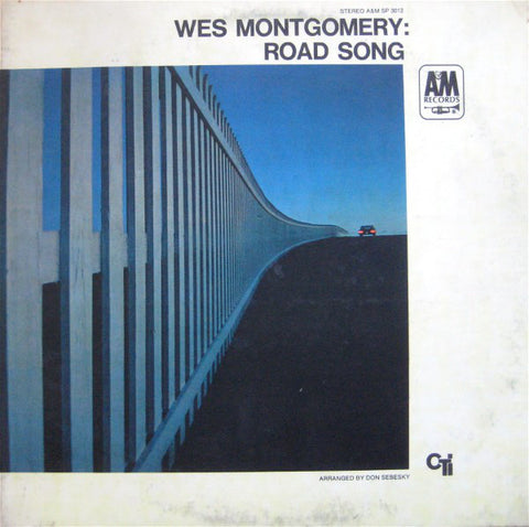 Wes Montgomery - Road Song - VG+ LP Record 1968 A&M CTI USA Vinyl - Jazz