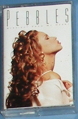Pebbles – Straight From My Heart - Used Cassette 1995 MCA Tape - RnB/Swing - Shuga Records