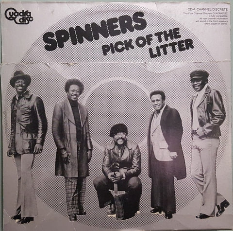 Spinners – Pick Of The Litter - VG+ LP Record 1975 Atlantic USA Quadraphonic Vinyl - Soul / Funk / Disco