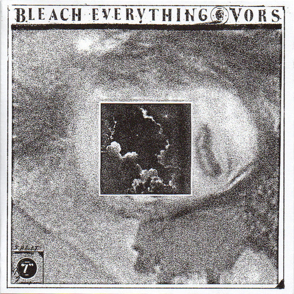 Bleach Everything & Vors - Split 7" - New Vinyl Record 2014 Magic Bullet USA 7" Single on White Vinyl - Hardcore / Punk - Shuga Records