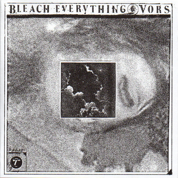 Bleach Everything & Vors - Split 7" - New Vinyl Record 2014 Magic Bullet USA 7" Single on White Vinyl - Hardcore / Punk