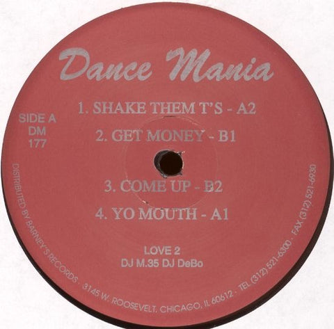 DJ Milton – Yo Mouth - VG- (low grade) 12" Single Record 1996 Dance Mania USA Vinyl - Chicago House / Ghetto House