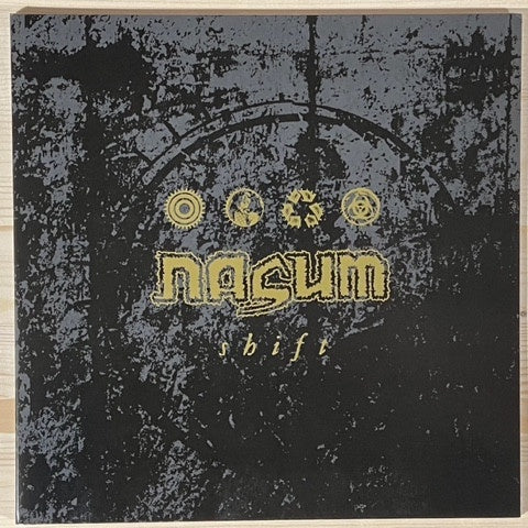 Nasum – Shift - Mint- LP Record 2014 Relapse USA Gold/White Merge w/ Splatter Vinyl & Download - Grindcore