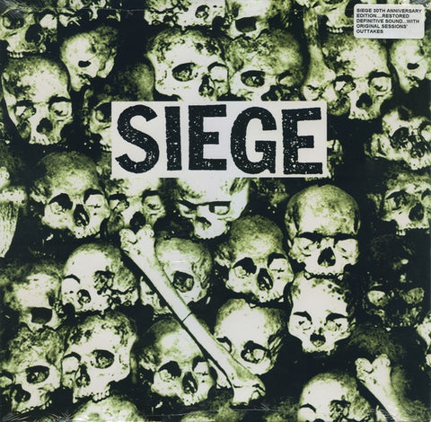 Siege – Drop Dead (1984) - VG+ LP Record 2015 Deep Six USA Green Marbled Vinyl - Punk / Hardcore