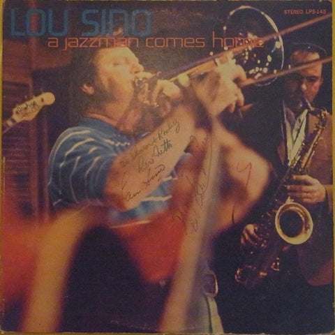 Lou Sino – A Jazzman Comes Home - VG+ LP Record 1970s LSI Private Press New Orleans USA Vinyl - Jazz / Dixieland