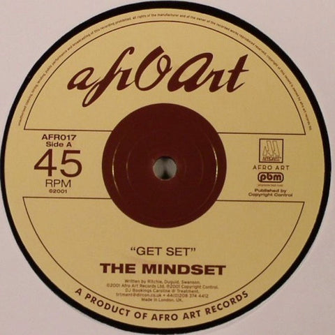 The Mindset – Get Set - New 12" Single Record 2001 Afro Art UK Vinyl - House / Deep House