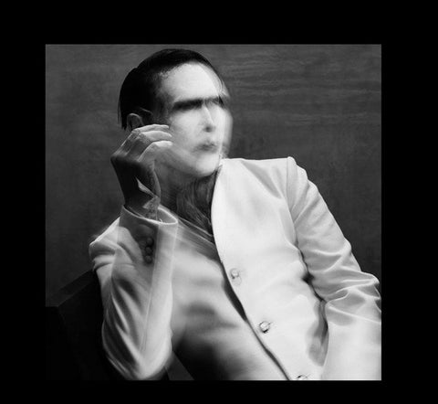 Marilyn Manson - The Pale Emperor - Mint- 2 LP Record 2015 Cooking Europe 180 gram White Vinyl & Inserts - Rock / Industrial