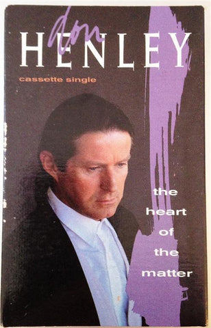 Don Henley – The Heart Of The Matter - Used Cassette Geffen 1990 USA - Pop