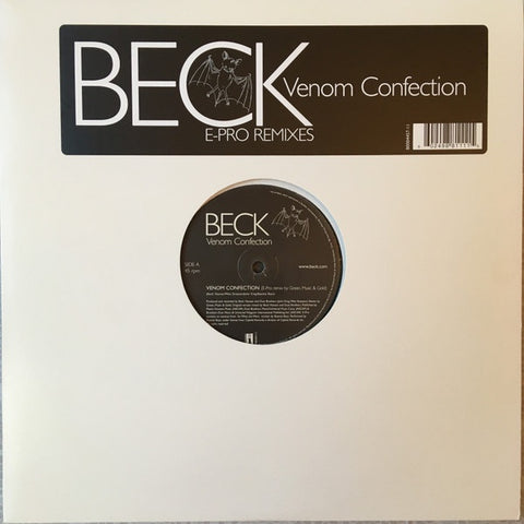 Beck – Venom Confection (E-Pro Remixes) / Ghost Range- VG+ 12" Record 2005 Interscope USA Vinyl - Alternative Rock