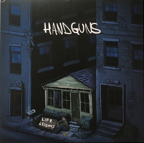 Handguns – Life Lessons - Mint- LP Record 2014 Pure Noise Baby Blue/Clear/Royal Blue Striped Vinyl - Rock / Pop Punk