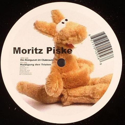Moritz Piske – Ein Känguruh Im Clubraum / Huldigung Den Triolen - VG+ 12" Single Record 2006 Opossum Germany Vinyl - Techno / Minimal