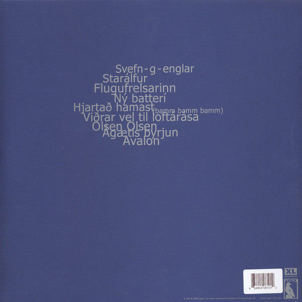 Sigur Rós ‎– Ágætis Byrjun (2000) - New 2 Lp Record 2015 XL Recordings UK Import 180 gram Vinyl & CD -  Post Rock / Shoegaze / Ethereal