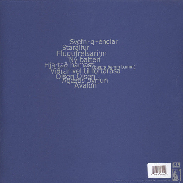 Sigur Rós ‎– Ágætis Byrjun (2000) - New 2 Lp Record 2015 XL Recordings UK Import 180 gram Vinyl & CD -  Post Rock / Shoegaze / Ethereal - Shuga Records