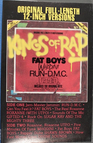 Various – Kings Of Rap - Used Cassette 1985 PRI Capitol Tape - Pop Rap