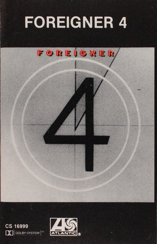 Foreigner – 4 - Used Cassette 1981 Atlantic Tape - Pop Rock