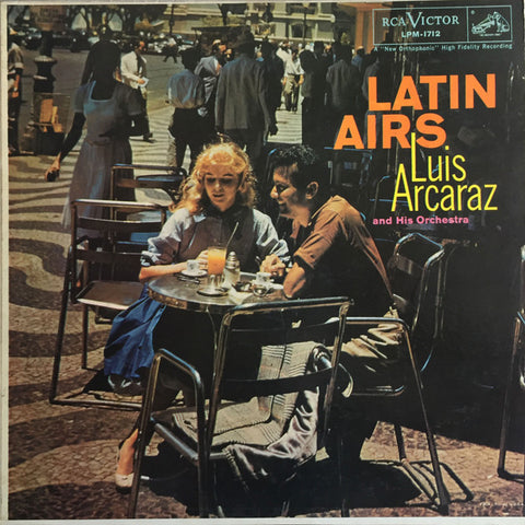 Luis Arcaraz Torras ‎– Latin Airs - VG+ LP Record 1958 RCA Victor USA Mono Vinyl - Jazz / Latin / Big Band