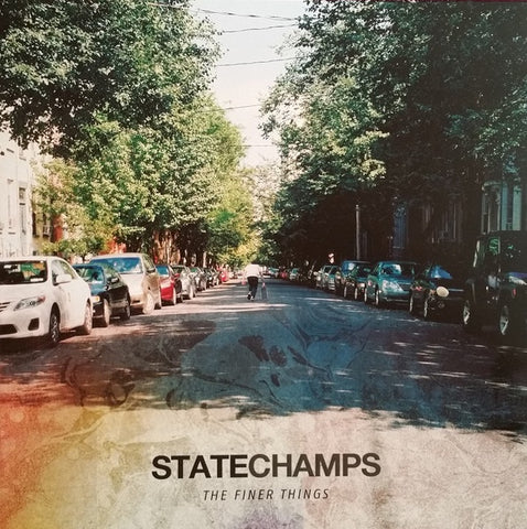 State Champs – The Finer Things (2013) - Mint- LP Record 2015 Pure Noise USA Purple / Yellow Smash Vinyl & Download - Rock / Punk