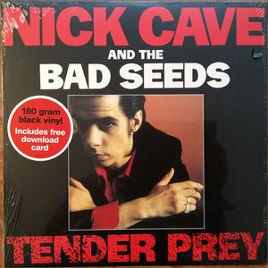 Nick Cave & The Bad Seeds - Tender Prey - New Lp Record 2015 USA 180 gram Vinyl & Download - Alternative Rock