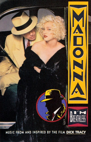 Madonna – I'm Breathless (Music From And Inspired By The Film Dick Tracy) - Used Cassette 1990 Sire Tape - Soundtrack / Pop Rock