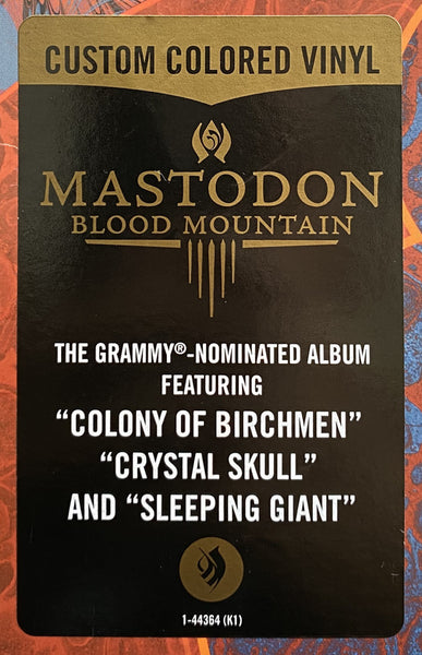 Mastodon ‎– Blood Mountain (2006)- New LP Record 2015 Reprise Europe Import Green/Yellow Mix Viny - Heavy Metal / Death Metal