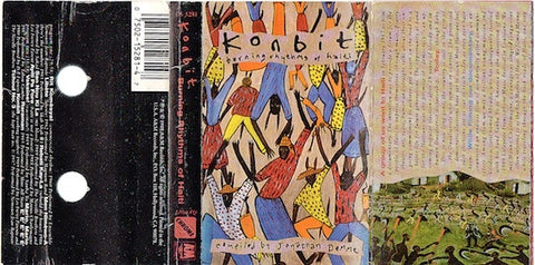 Various – Konbit (Burning Rhythms Of Haiti) - Used Cassette 1989 A&M Tape - Compas / Haitian