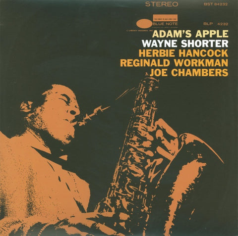 Wayne Shorter ‎– Adam's Apple (1966) - Mint- LP Record 2015 Blue Note USA Vinyl - Jazz / Hard Bop