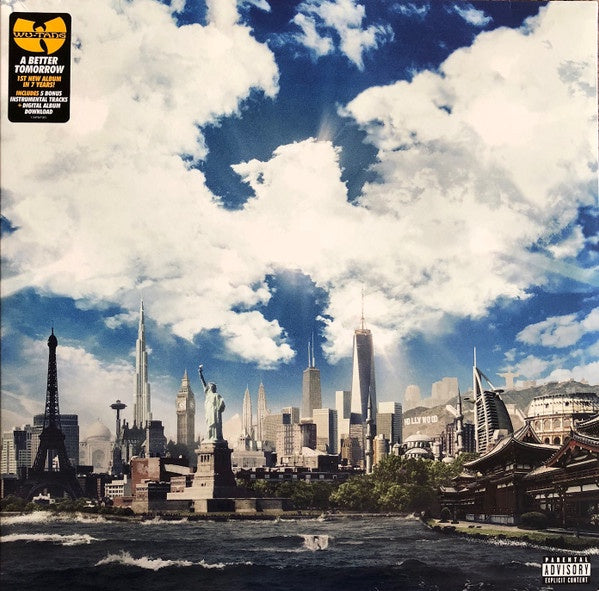 Wu-Tang Clan - A Better Tomorrow - Mint- 2 LP Record 2015 Warner USA Vinyl & Download - Hip Hop - Shuga Records