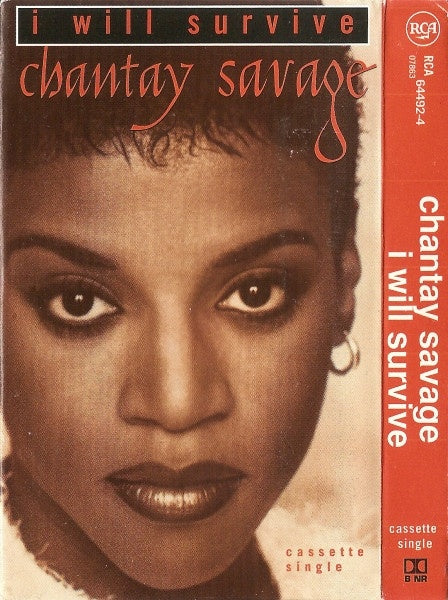Chantay Savage – I Will Survive- Used Cassette Single 1996 RCA Tape- Hip Hop