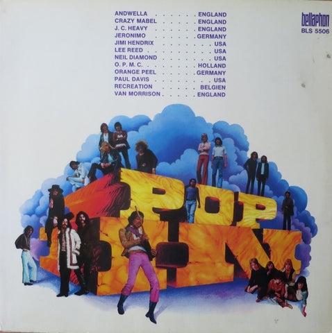 Various – Pop In - VG+ 2 LP Record 1970 Bellaphon Germany Vinyl - Krautrock / Psychedelic Rock / Prog Rock