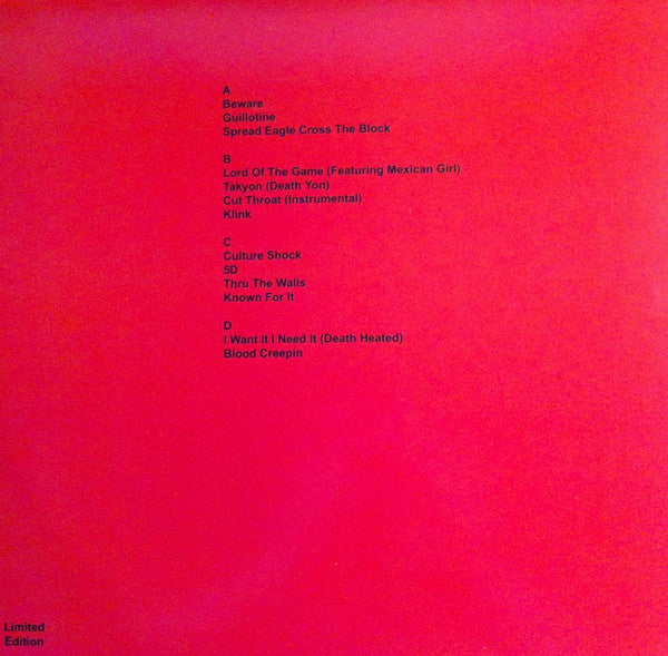 Death Grips - Exmilitary (2011) - Mint- 2 LP Record 2014 France  Black Marbled Vinyl - Hip Hop / Hardcore / Experimental - Shuga Records
