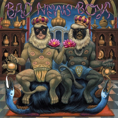The King Khan & BBQ Show – Bad News Boys - Mint- LP Record 2015 In The Red USA Vinyl & Download - Garage Rock / Punk