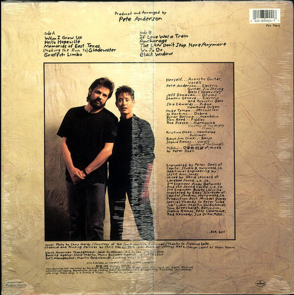 Michelle Shocked ‎– Short Sharp Shocked - VG+ LP Record 1988 Mercury USA - Rock / Country Rock - Shuga Records