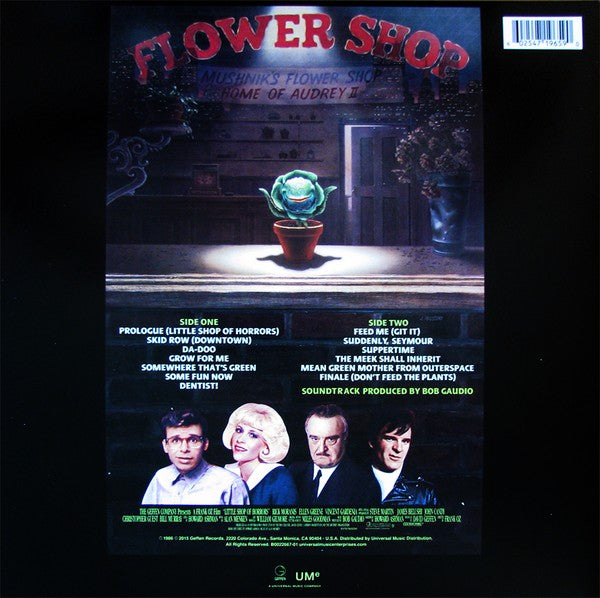 Alan Menken & Howard Ashman - Little Shop Of Horrors (1986) - New LP Record 2015 Geffen USA Vinyl - 80's Soundtrack / Musical - Shuga Records