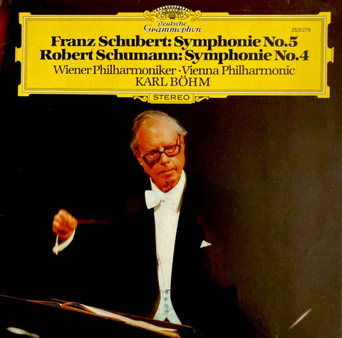 Böhm – Schubert - Symphonie No.5 · Schumann - Symphonie No.4 - New LP Records 1980 Deutsche Grammophon Germany Vinyl - Classical