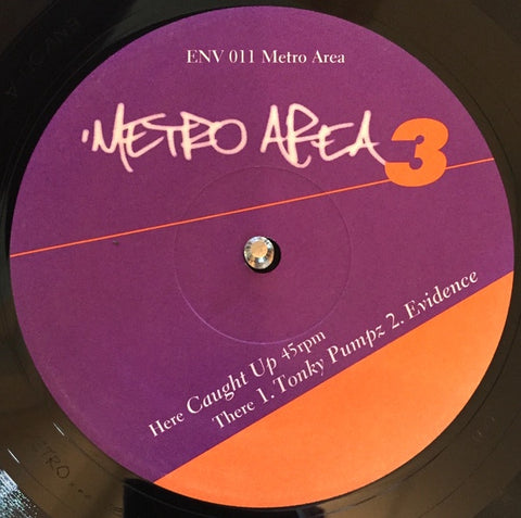 Metro Area – Metro Area 3 (2001) - New 12" Single Record 2023 Environ Vinyl - House