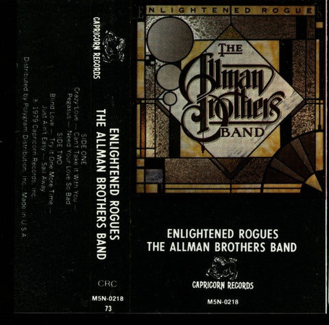 The Allman Brothers Band – Enlightened Rogues - Used Cassette 1979 Capricorn Tape - Blues Rock / Southern Rock