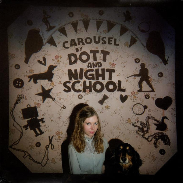 Dott And Night School ‎– Carousel - New 12" Single Record Store Day 2015 Graveface USA RSD Purple Marble Vinyl & Download - Indie Rock